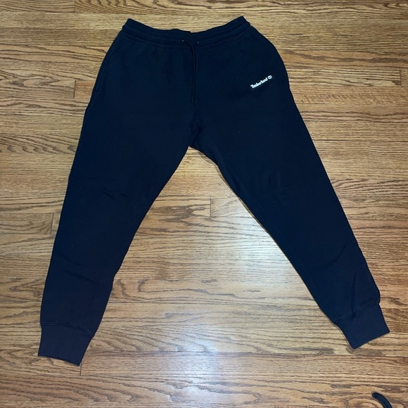 Men’s Black Timberland Joggers Size M - Picture 1 of 3